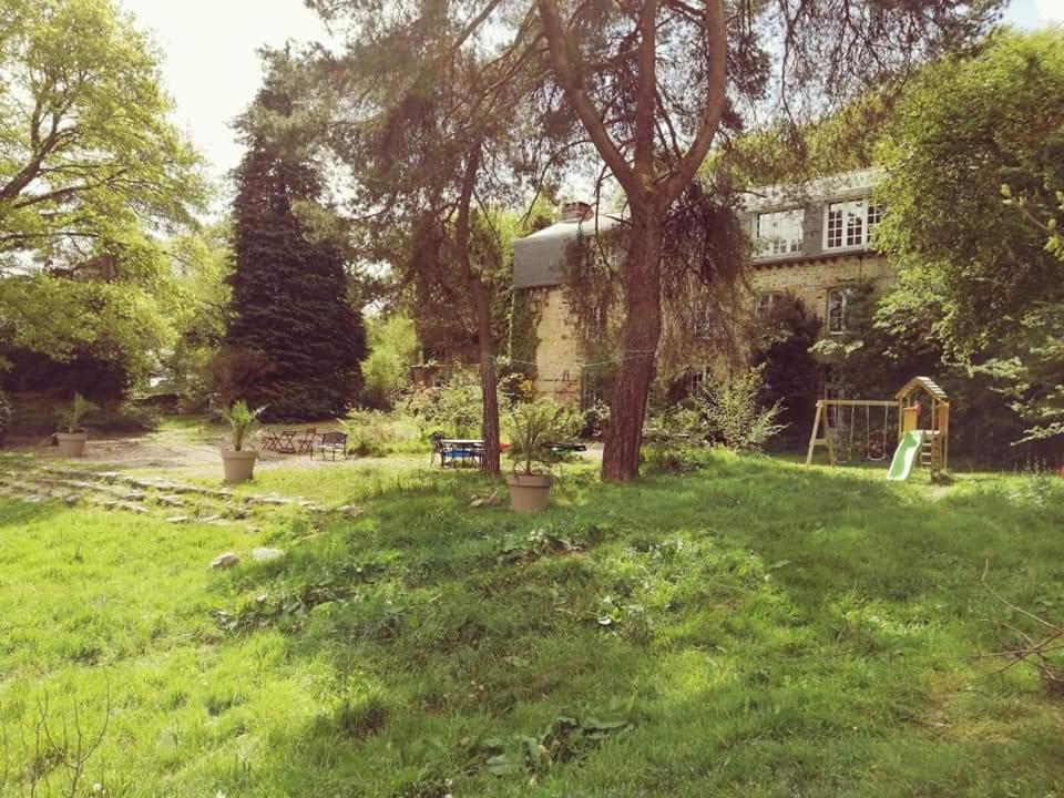 Manoir Du Tertre Au Coeur De La Foret De Broceliande 호텔 뺑뽕 외부 사진