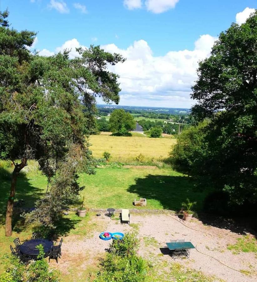 Manoir Du Tertre Au Coeur De La Foret De Broceliande 호텔 뺑뽕 외부 사진